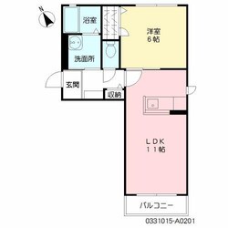 シャーメゾンSの物件間取画像